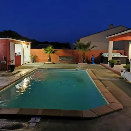 Villa Elegante A Avec Jardin Et Jacuzzi Carcassonne